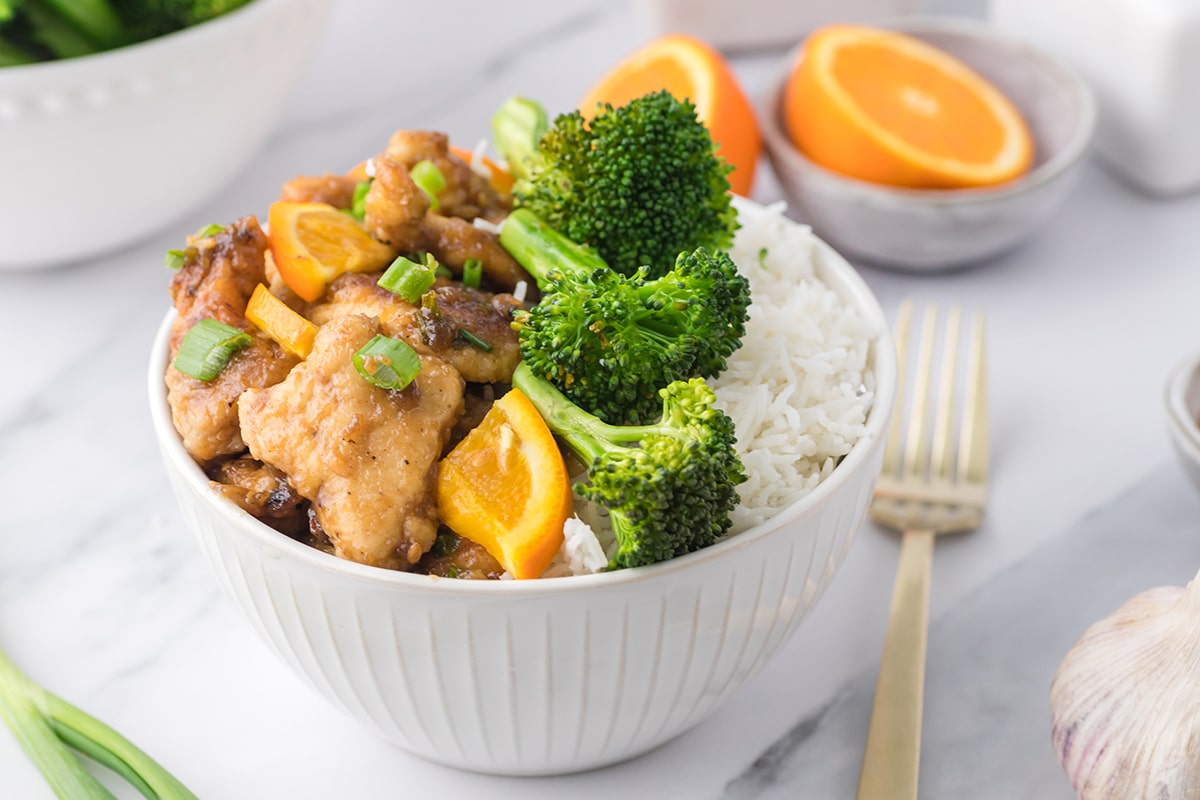 Homemade Orange Chicken: Fresh Citrus, Crispy Coating, & Flavor